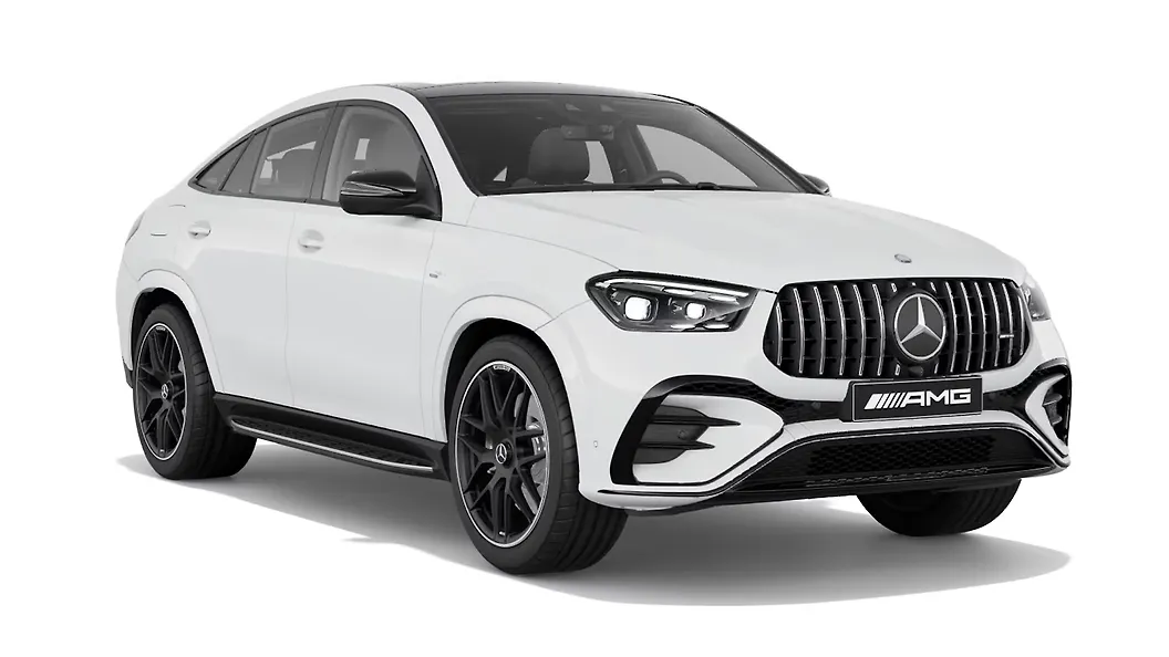 AMG GLE Coupe in Polar White Metallic