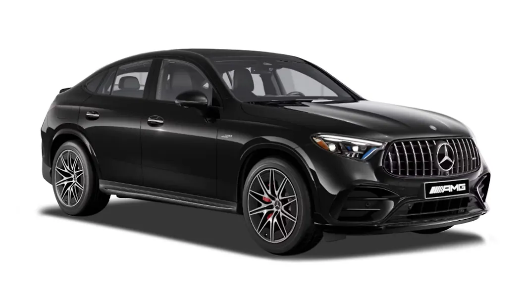 AMG GLC43 Coupe in Obsidian Black