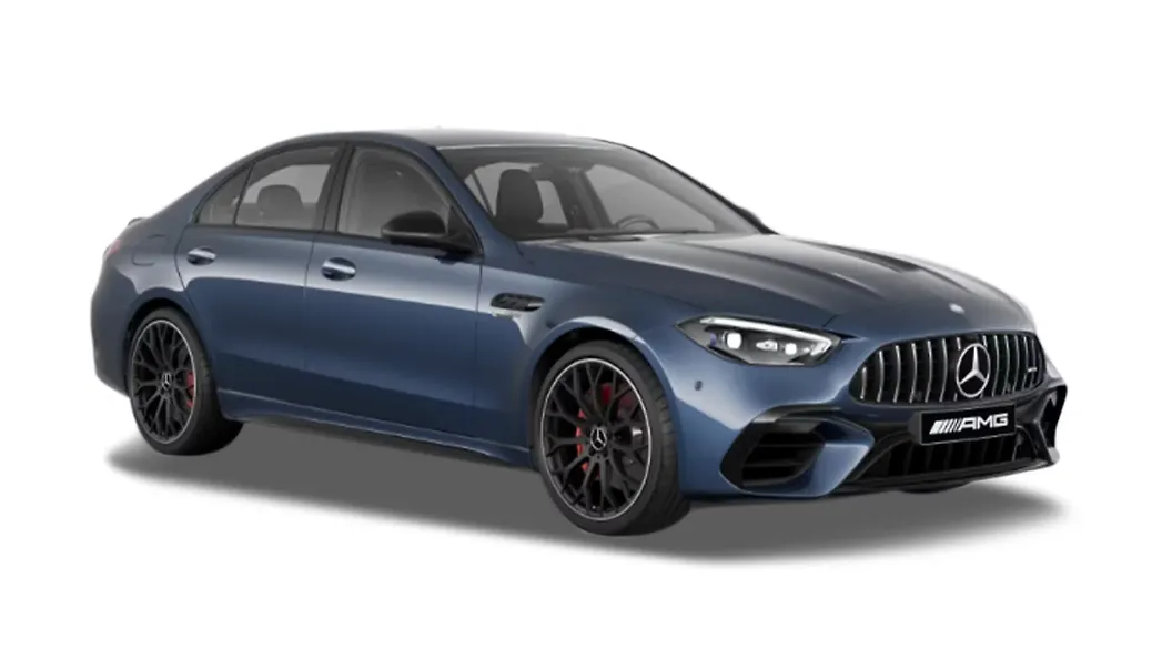 AMG C 63 S E Performance in Sodalite Blue