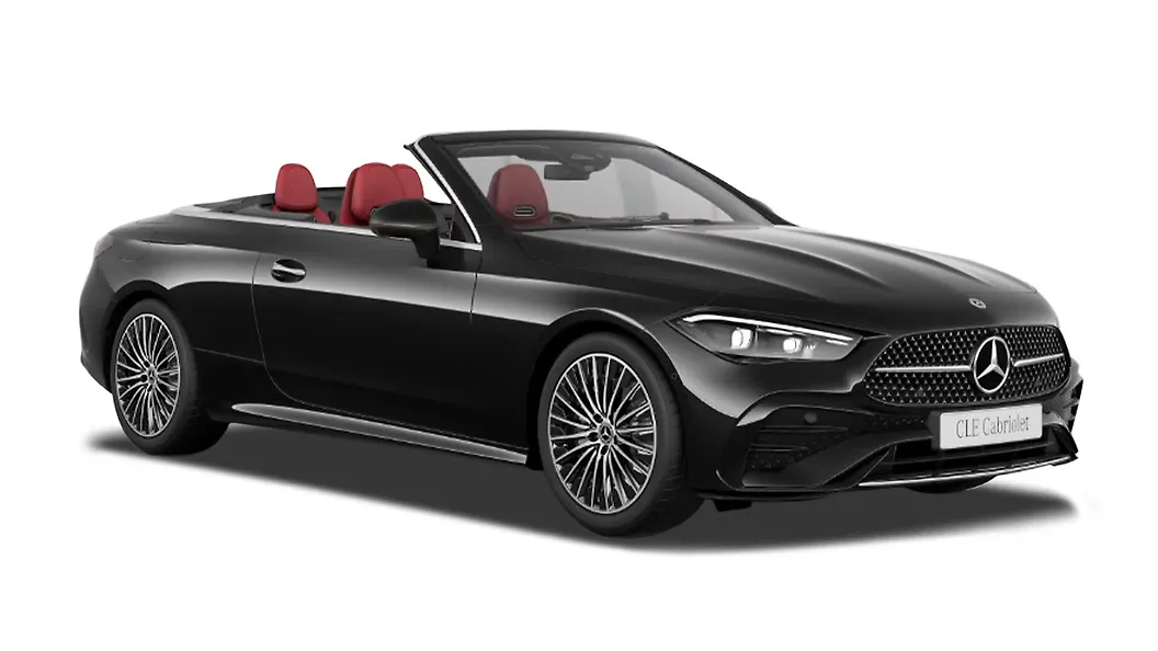 CLE Cabriolet in Obsidian Black