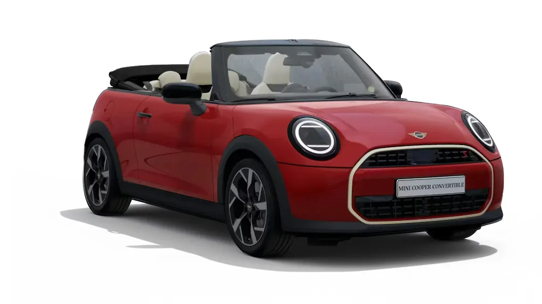 Cooper S Convertible in Chili Red