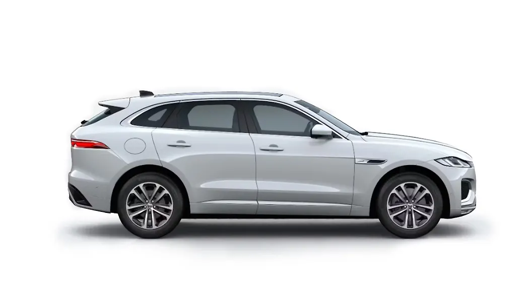 F-Pace in Fuji White