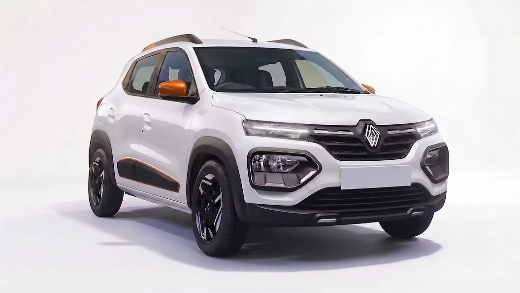 Kwid in Ice Cool White