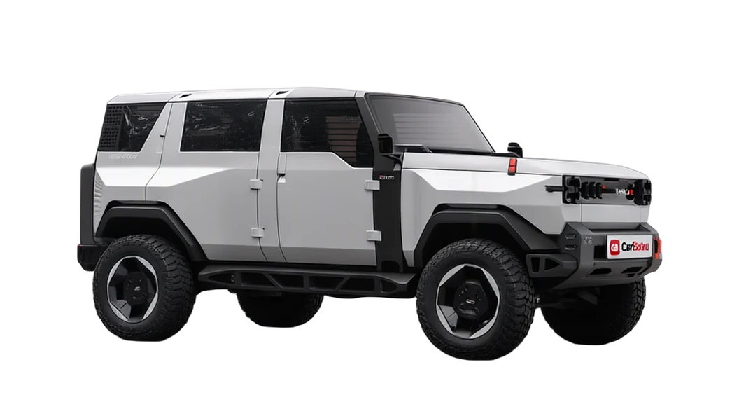 Mahindra Thar.e Right Front Three Quarter