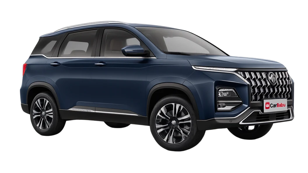 MG Hector Plus Right Front Three Quarter