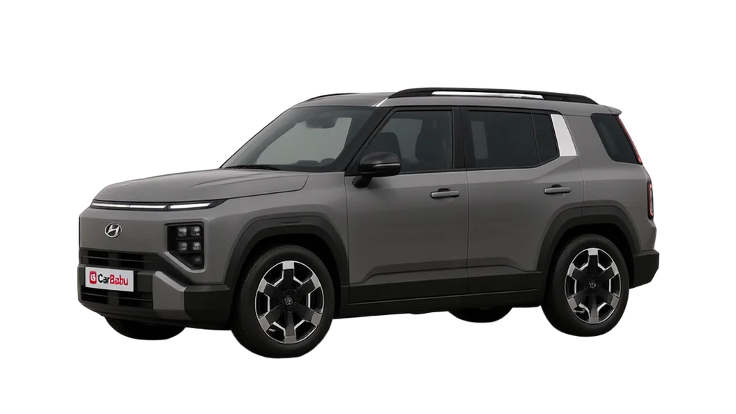 Hyundai sub-compact EV SUV Left Front Three Quarter