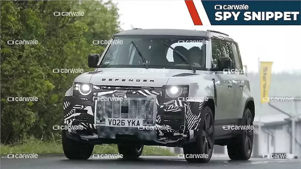 Land Rover Defender Facelift Front View