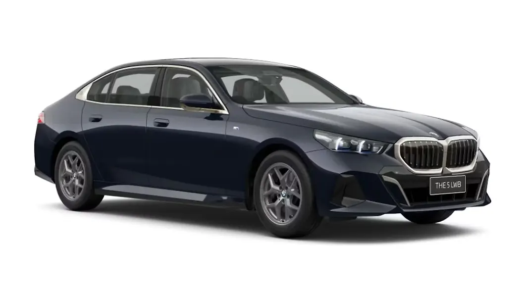 5-Series LWB in Carbon Black Metallic