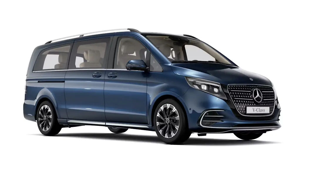 V-Class in Sodalite Blue Metallic