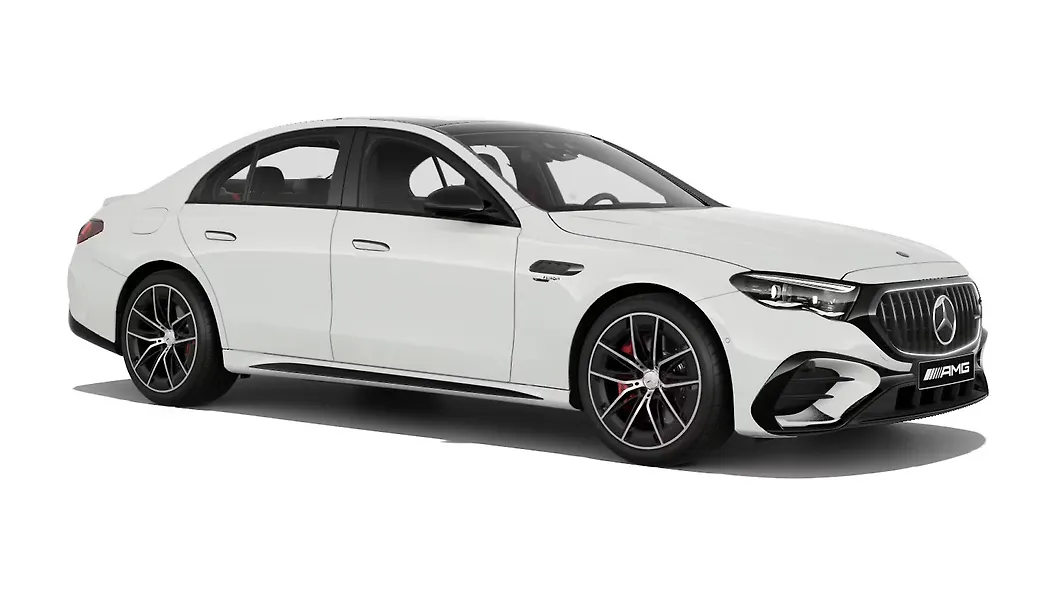 AMG E53 PHEV in Polar White