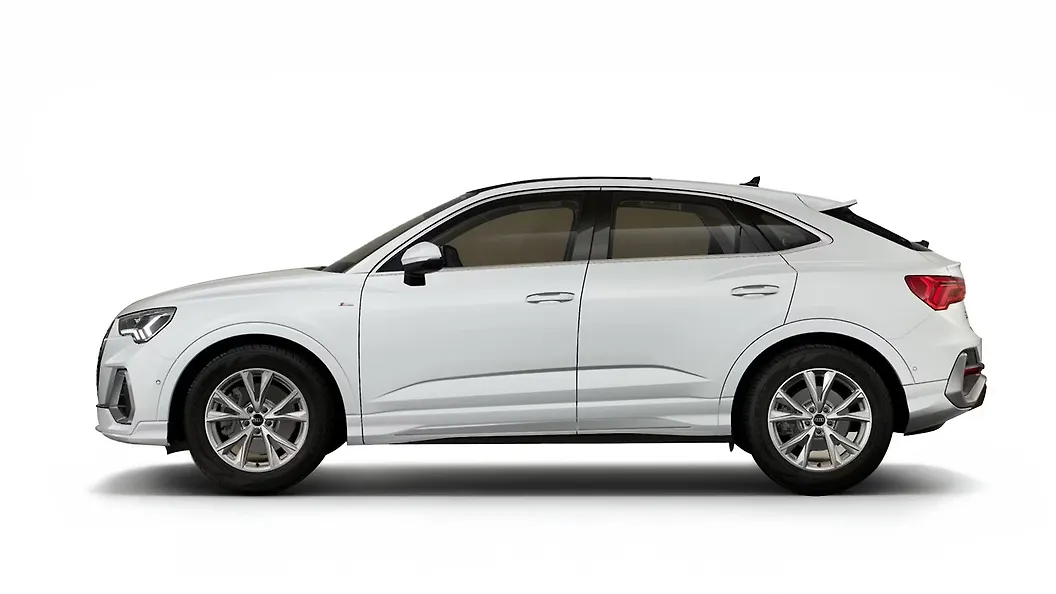Q3 Sportback in Glacier White Metallic