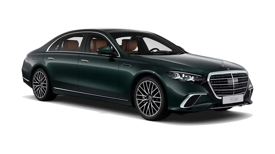 S-Class in Emerald Green