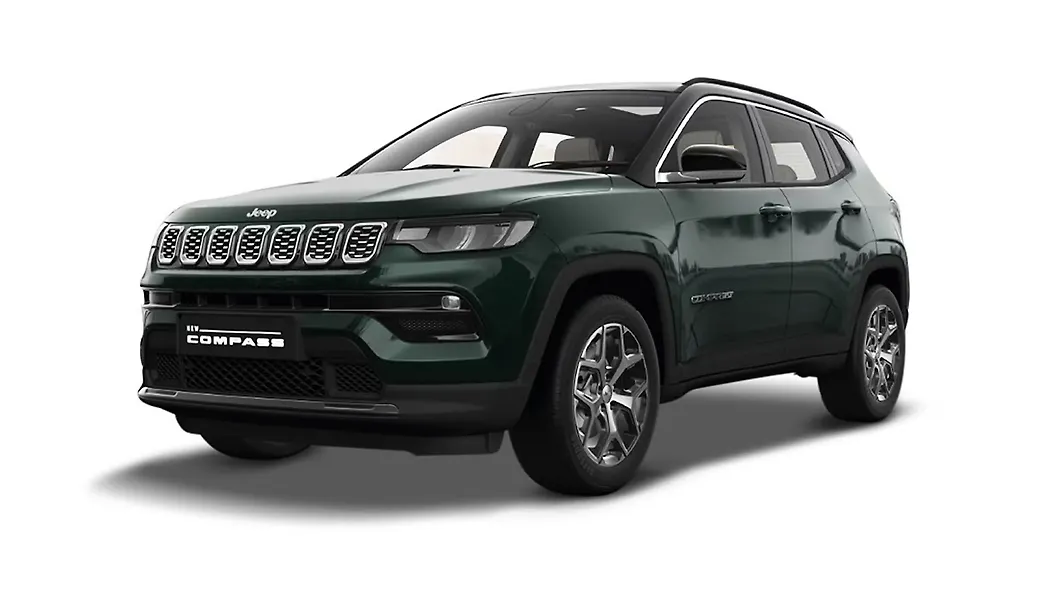 Compass in Techno Metallic Green