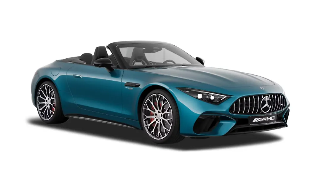 AMG SL55 Roadster in Hyper Blue Metallic