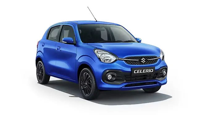 Celerio in Metallic Speedy Blue