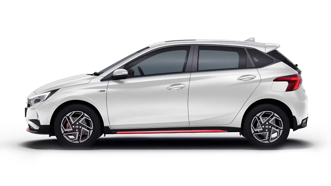 i20 N Line in Atlas White