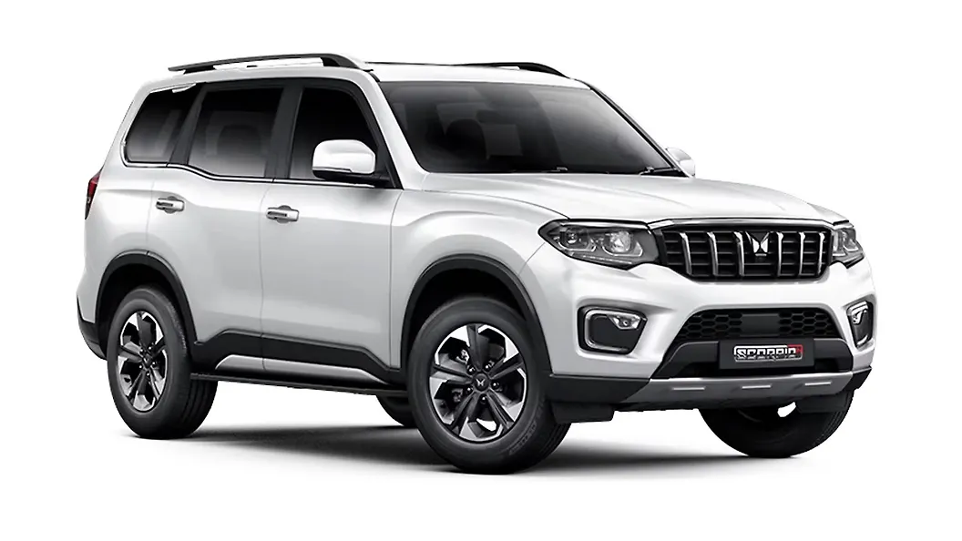 Scorpio N in Everest White