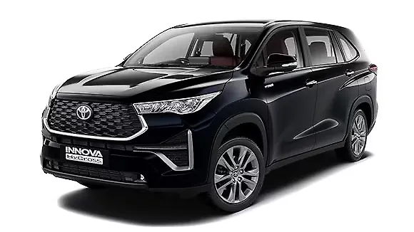 Innova Hycross in Blackish Ageha Glass Flake