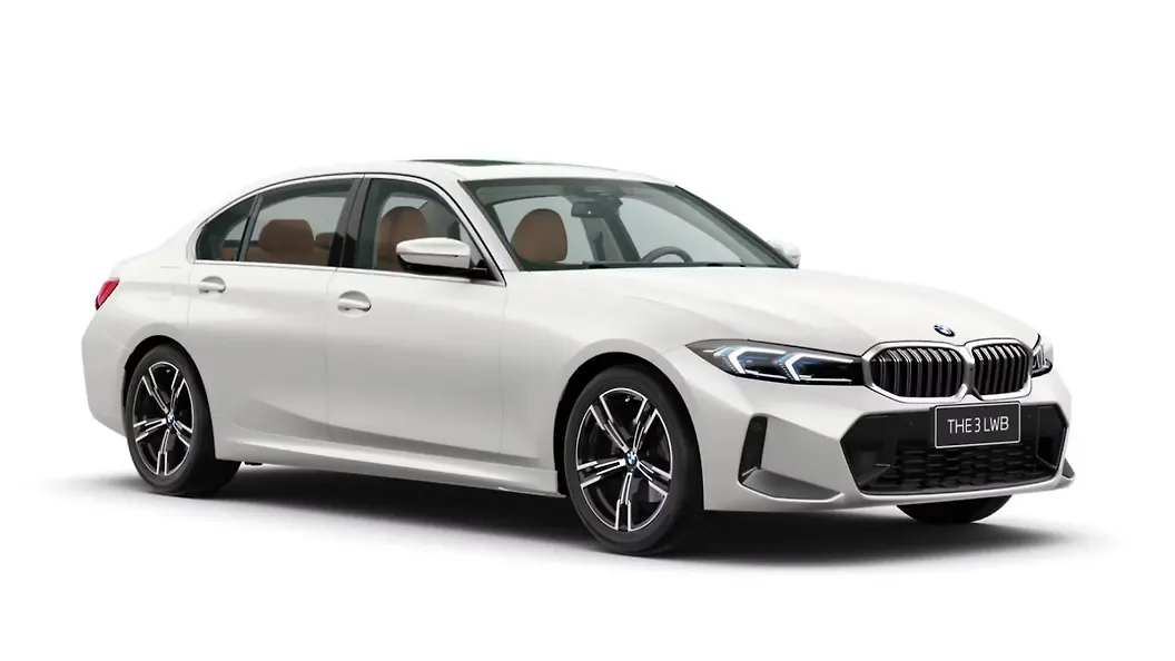 3 Series LWB in Mineral White Metallic