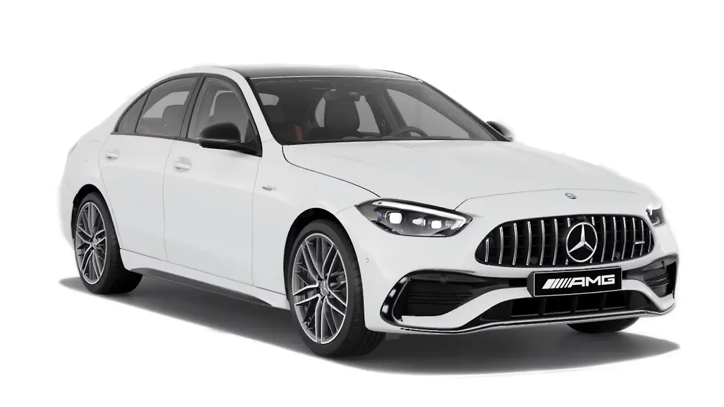 AMG C 43 in Polar White