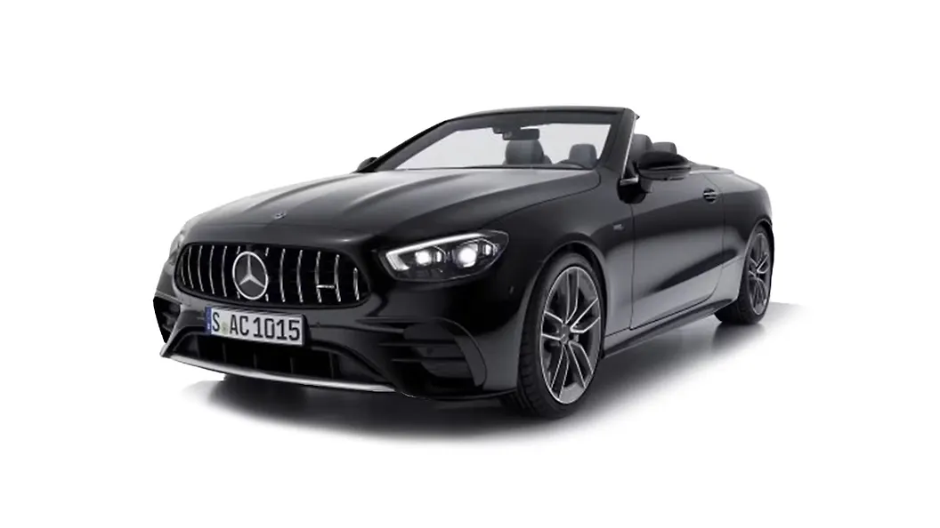 AMG E53 Cabriolet in Obsidian Black Metallic