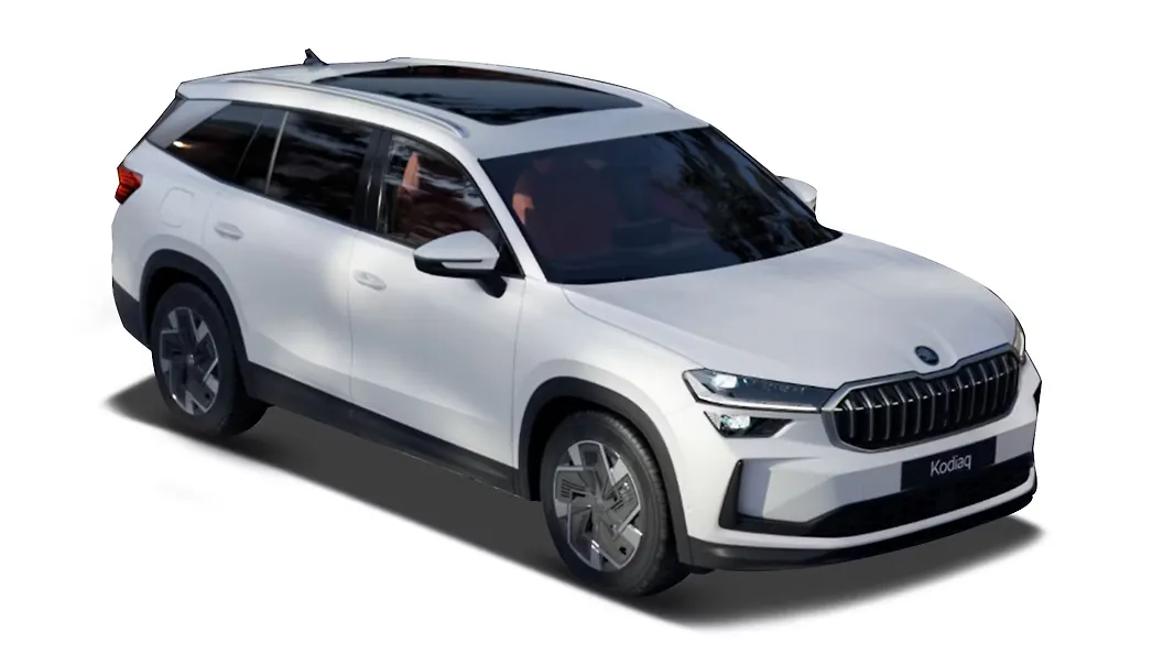 Kodiaq in Moon White Metallic