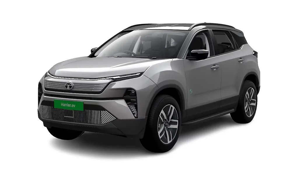 Harrier EV in Pure Grey With Dual Tone