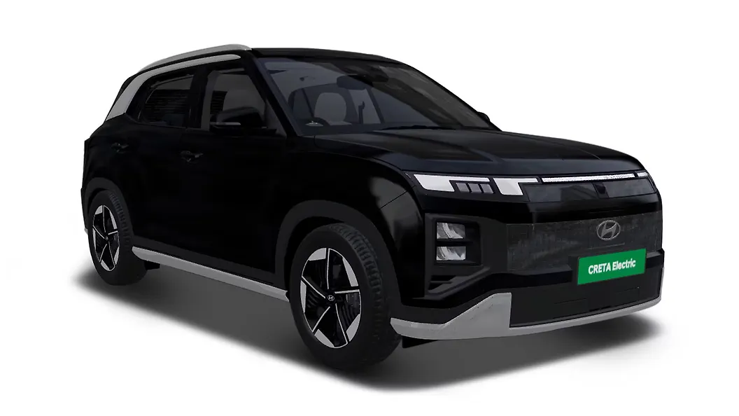 Creta Electric in Titanium Black