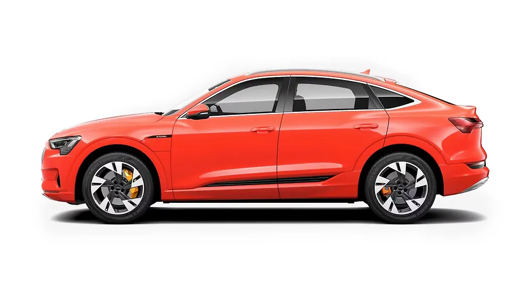 e-tron Sportback in Catalunya Red Metallic
